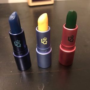Three mini lipstick queen color changing shades!